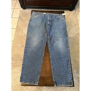 Carhartt‎ Mens Jeans B17 DST Relaxed Fit Tapered Leg 100% Cotton Sz 46x32